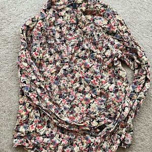 Floral Viscose Blouse